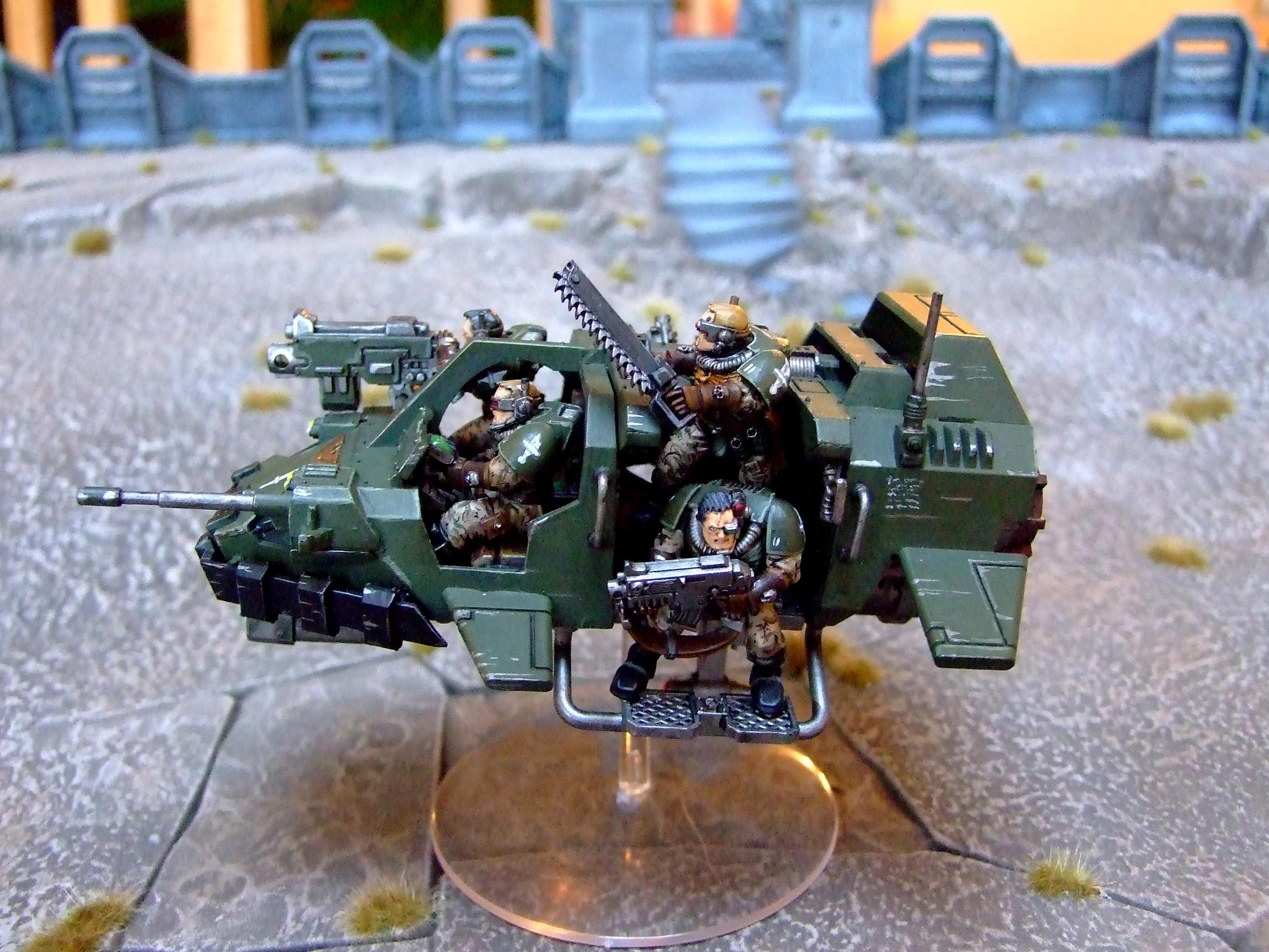 Warhammer 40K - Space Marines Land Speeder Storm | There's o